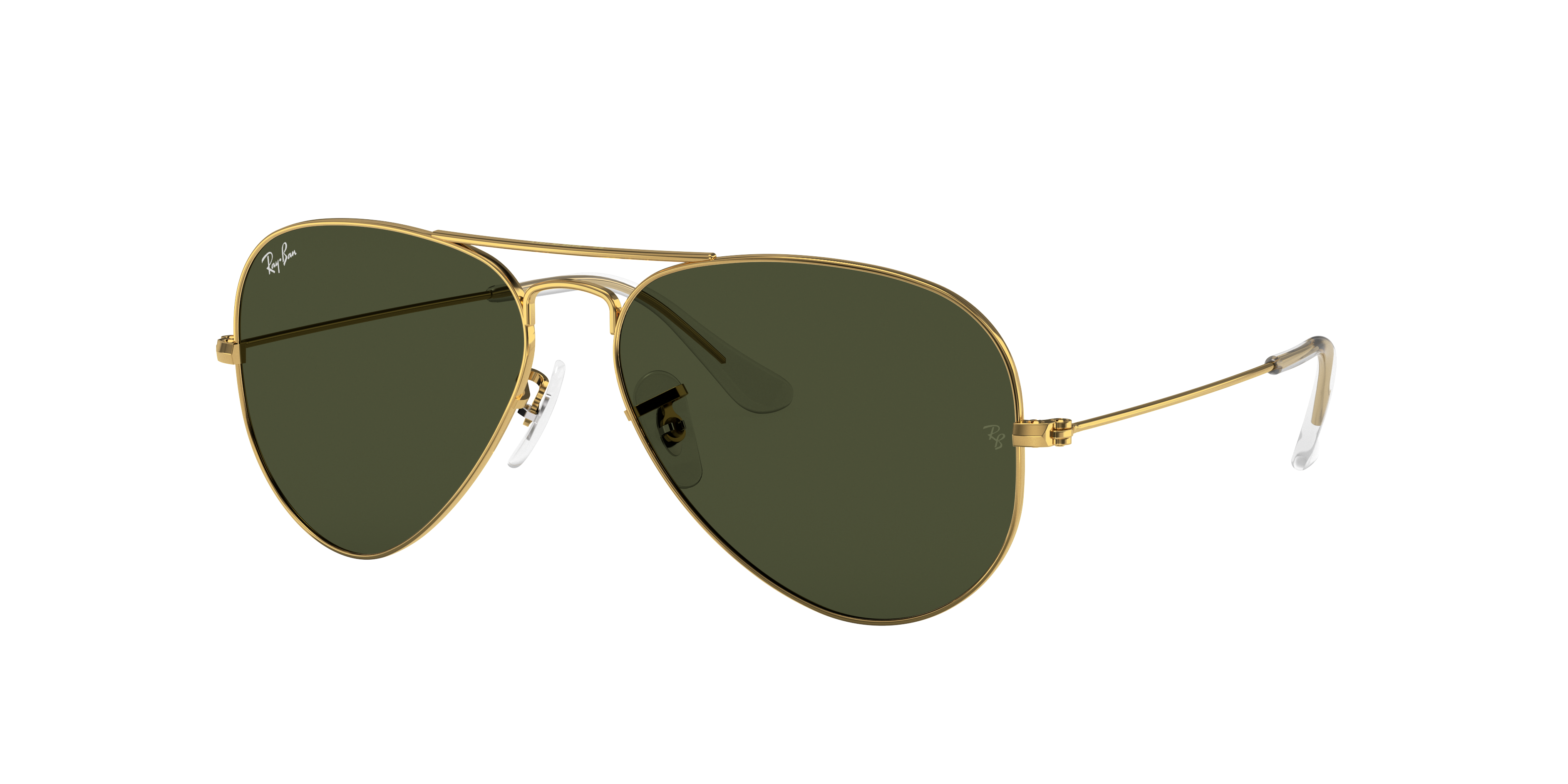 Ray Ban Aviator Classic Rb3025 Gold Metal Green Lenses 0rb3025l0558 Ray Ban Usa