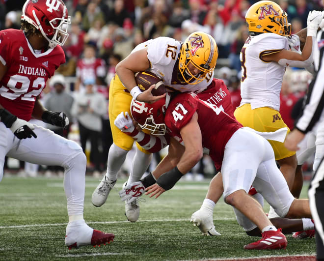 Indiana seeks to turn tide of season, hold onto Old Oaken Bucket trophy