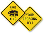 Custom Crossing Signs