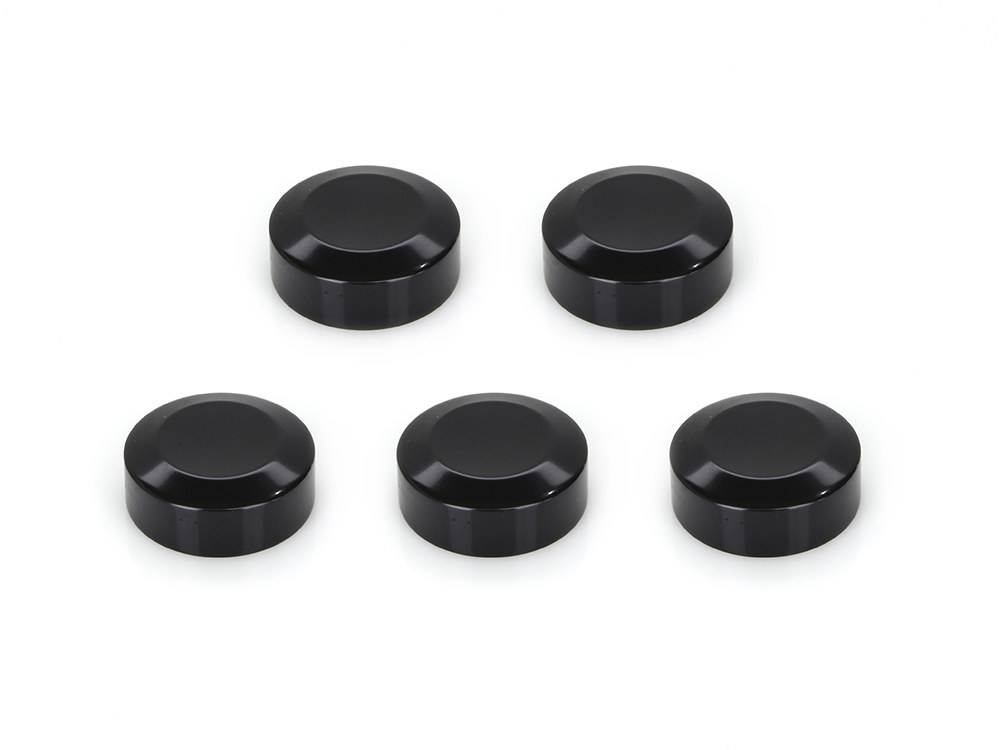 Rear Pulley Sprocket Bolt Covers – Black – Pack of 5.