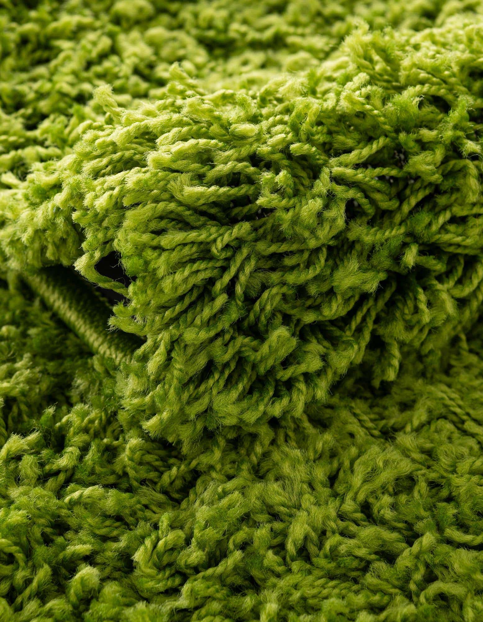 Detail image of  4' x 6' Solid Shag Rug