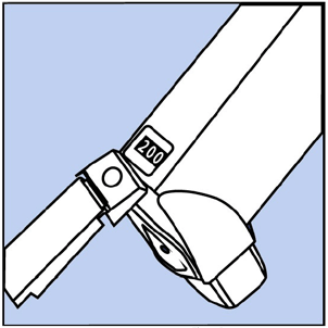 Shake and spray the inhaler like this 3 more times to
finish priming it - Illustration