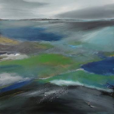 Original Expressionism Seascape Paintings by Nelly Van Nieuwenhuijzen