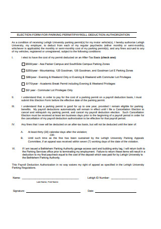 Payroll Deduction Authorization Form Template from images.sample.net