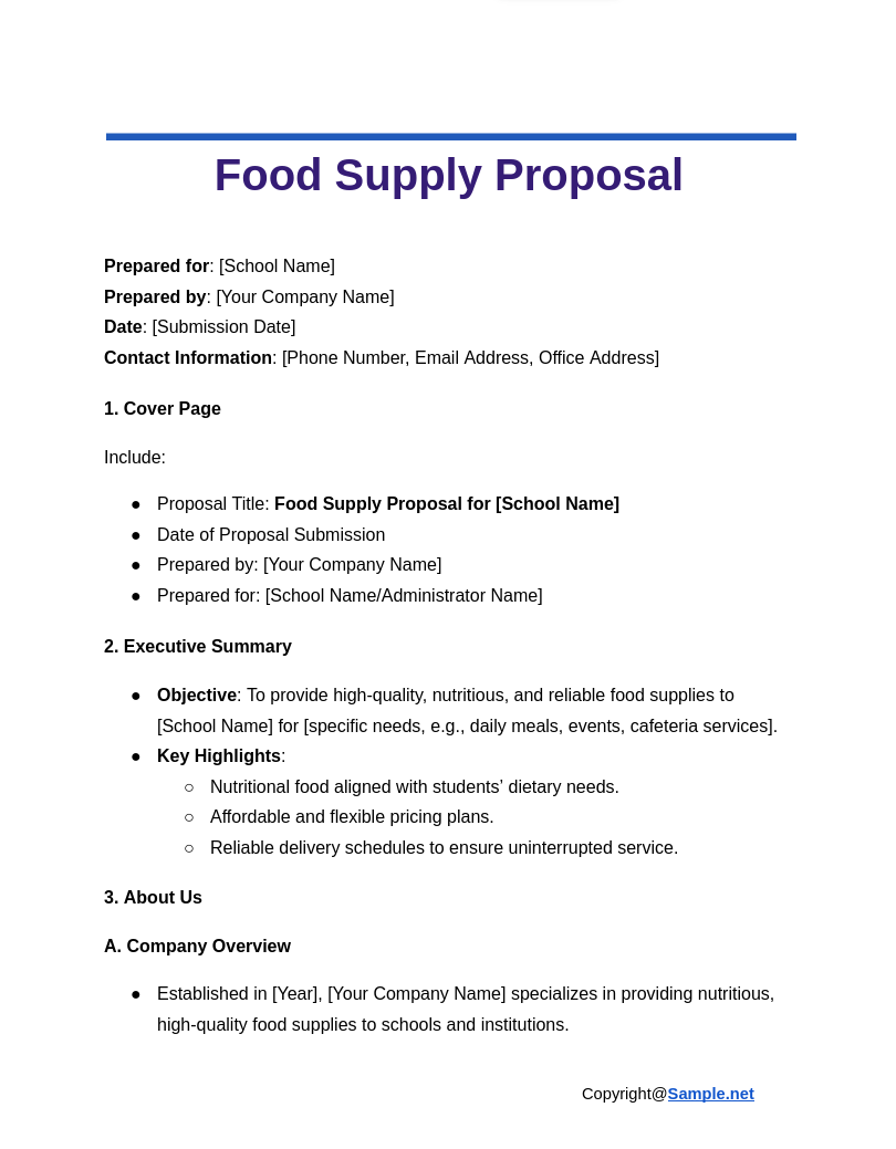 Food Supply Proposal Google Docs 11 15 2024 05 30 PM