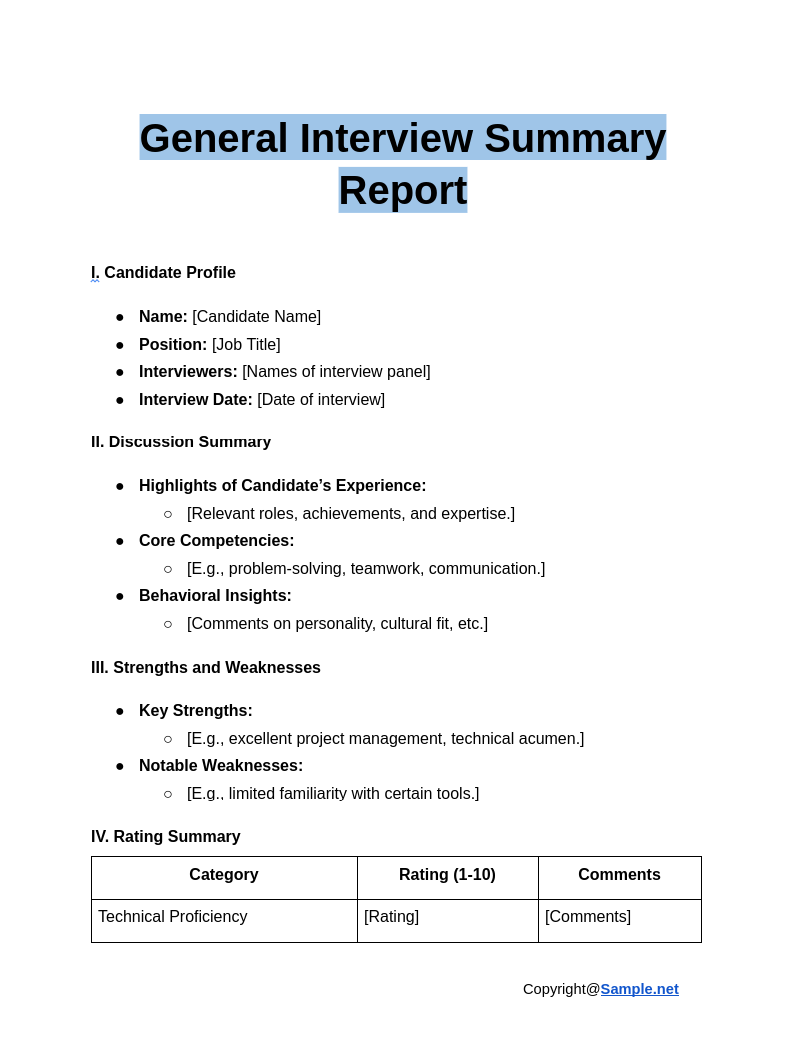 General Interview Summary Report Google Docs 12 27 2024 10 38 AM