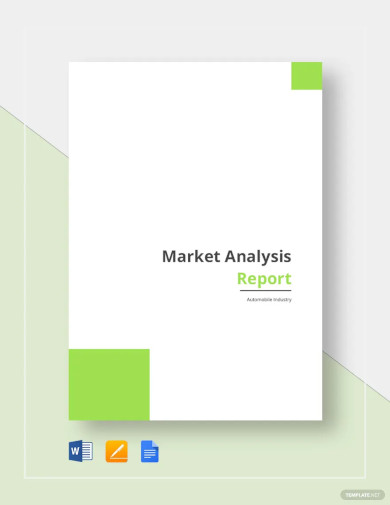 Market Analysis Report Template