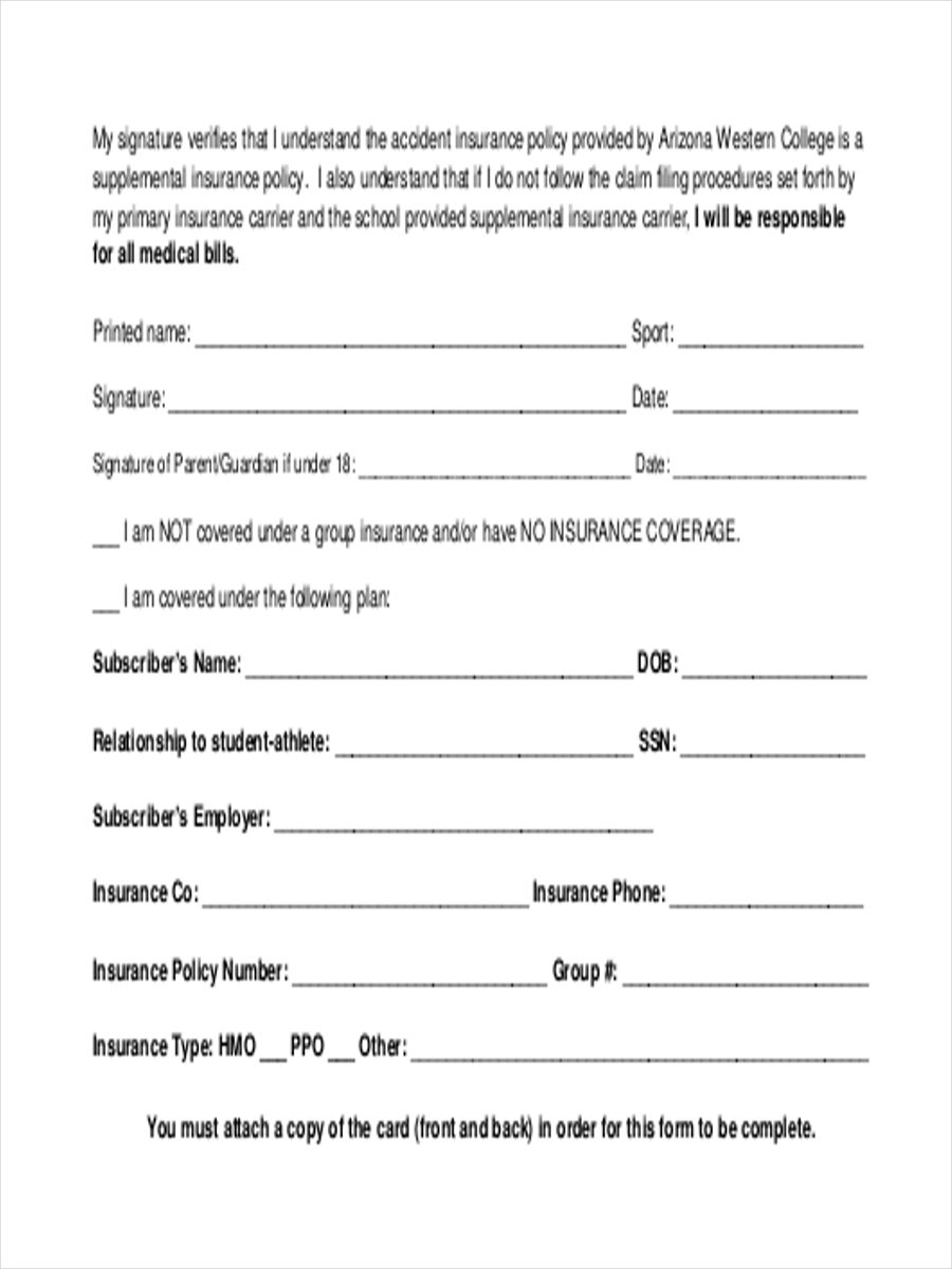 FREE 12+ Sports Physical Form Samples, PDF, MS Word, Google Docs