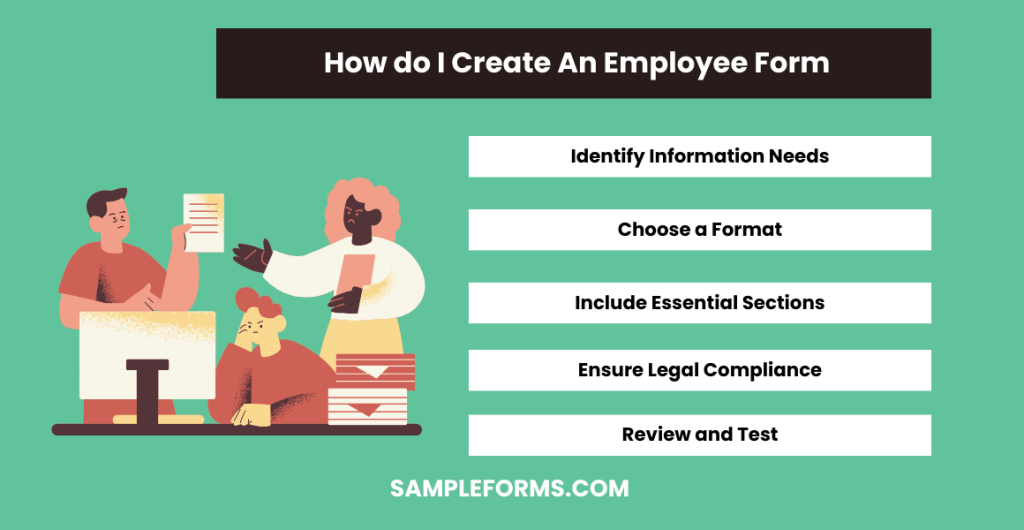 how do i create an employee form 1024x530