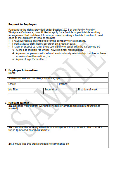 sample employee form