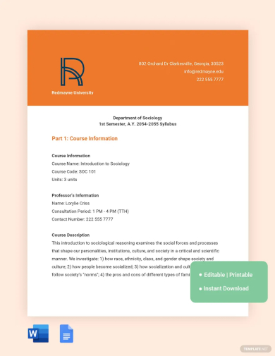 infographic syllabus template