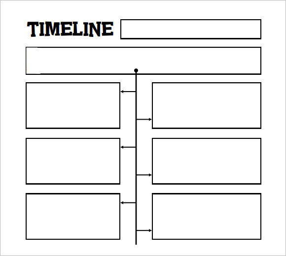 History Timeline For Kids Template