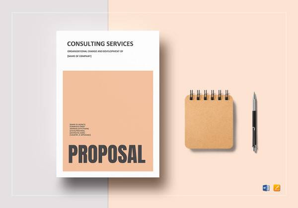 consulting proposal template