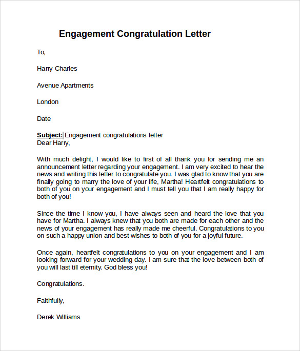 Engagement Agreement Template