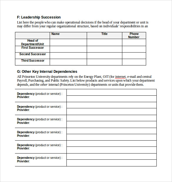 example of checklist template