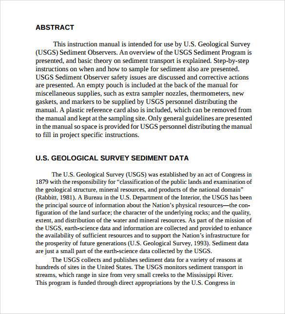 sample instruction manual example