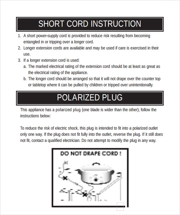 simple sample instruction manual1