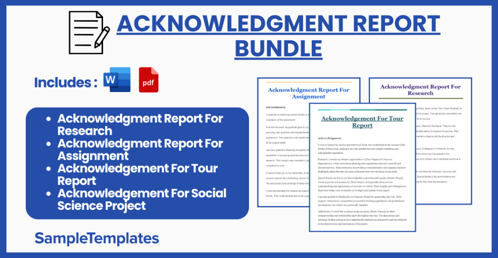 acknowledgment report bundle 1024x530