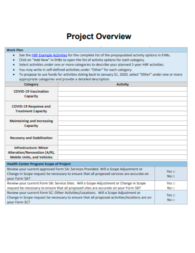 project overview