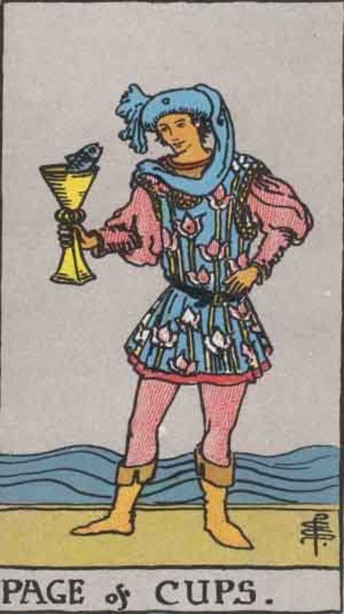 Court Cards: Page of Cups