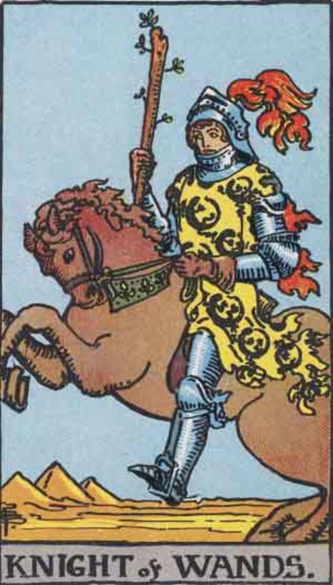 Court Cards: The Knight of Wands