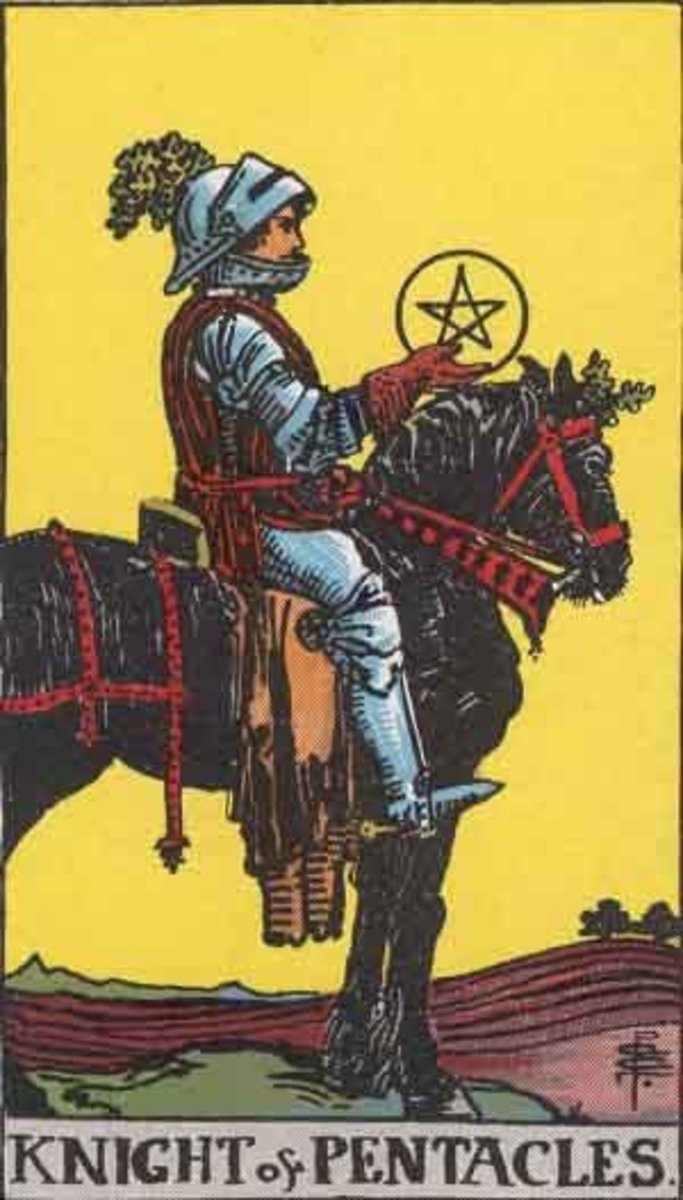 Tarot Court Cards: The Loyal Knight of Pentacles