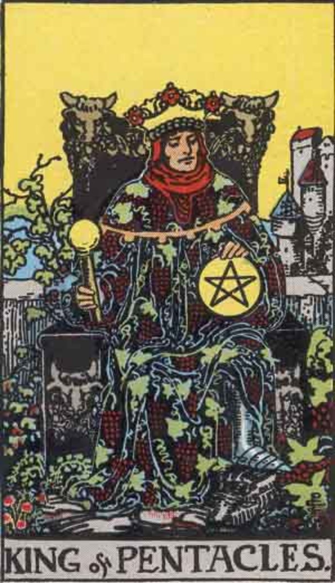 Court Cards – King of Pentacles