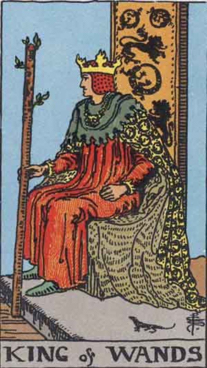 Court Cards – The King of Wands