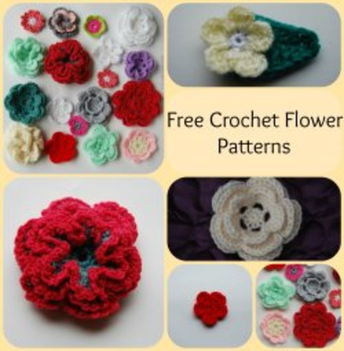 Free Crochet Flower Patterns