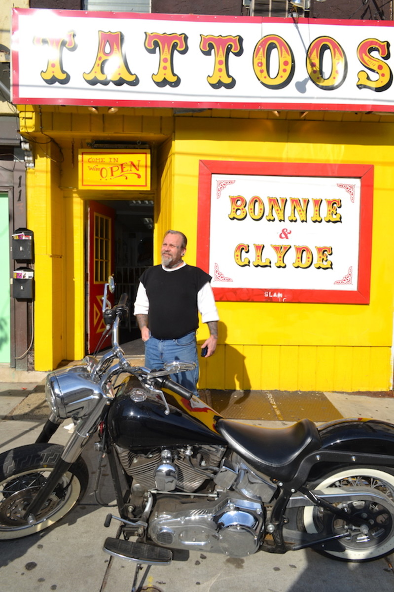 Sailor Eddie of Bonnie & Clyde's Tattoo, Philadelphia