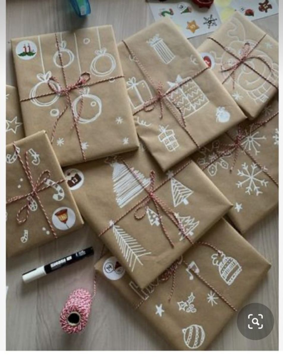 40+ Kraft Paper Christmas Gift Wrapping Ideas - HubPages