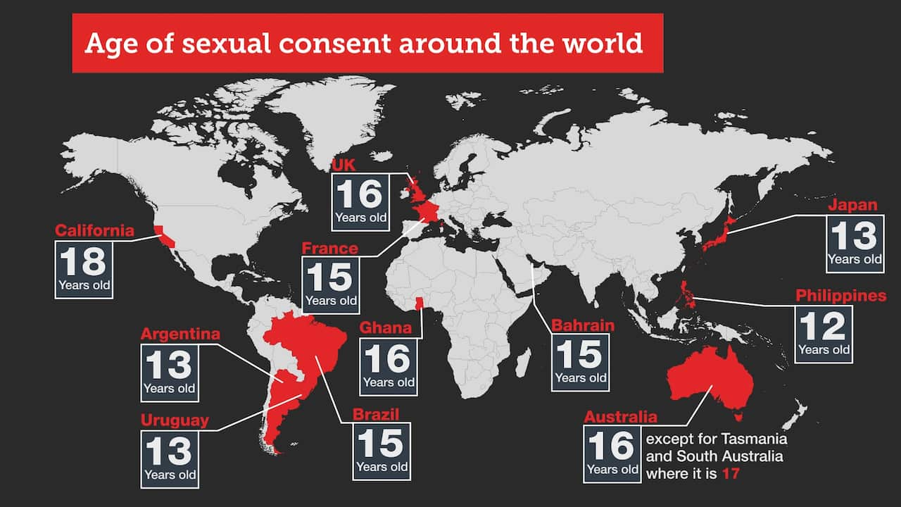 What are the ages of sexual consent around the world? SBS Italian