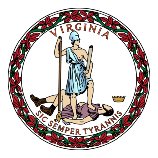 Virginia State Seal Logo PNG Vector