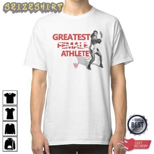 Greatest Female Athlete Willams Greatest Female Athlete Williams Tennis T Shirt