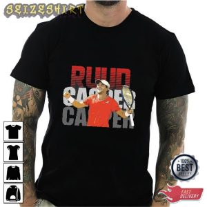 Ruud Casper Tennis Sport Best Graphic Tee