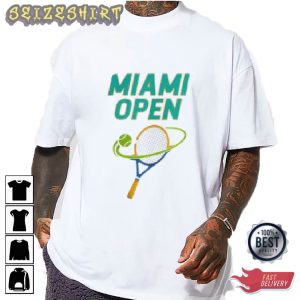 Miami Open Tennis Best Sport Graphic Tee