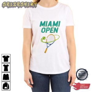 Miami Open Tennis Best Sport Graphic Tee