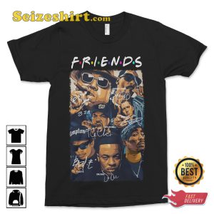 Snoop Dogg Biggie Eazy-e Ice Cube Eminem Friends T-shirt