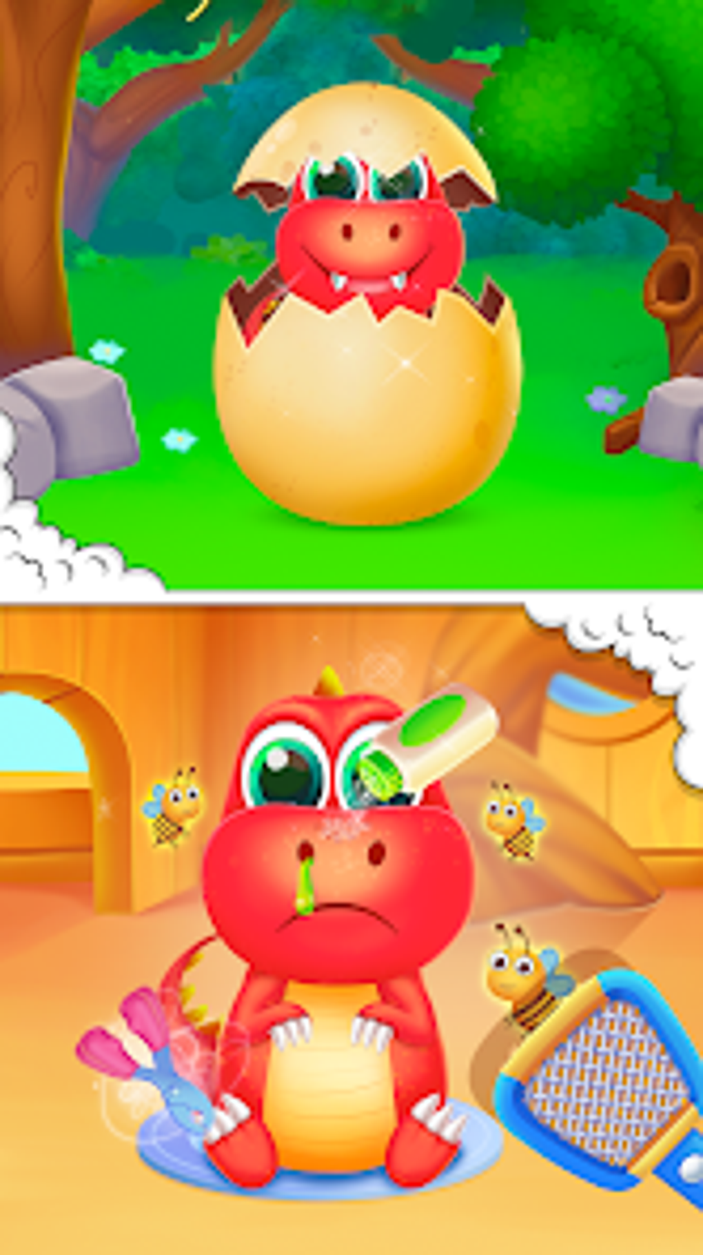 Dino daycare game สำหรับ Android - ดาวน์โหลด