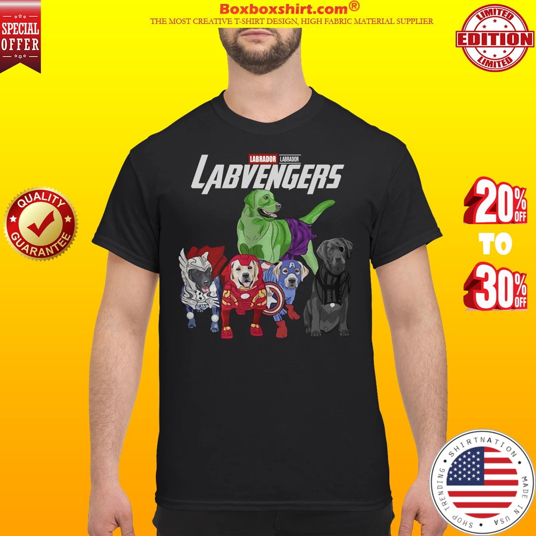 Labrador avenger labvengers shirt