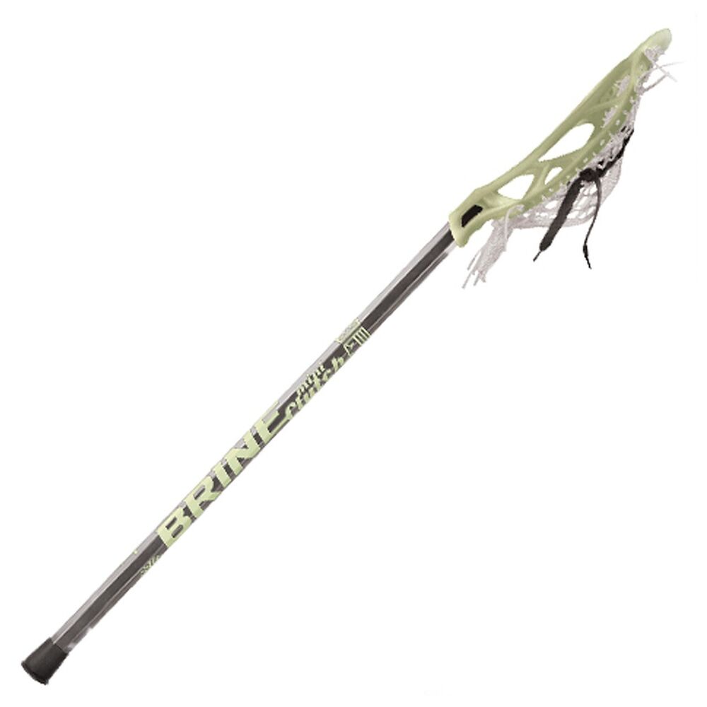 New Brine Clutch "Glow in the Dark" lacrosse mini stick shaft lax combo complete