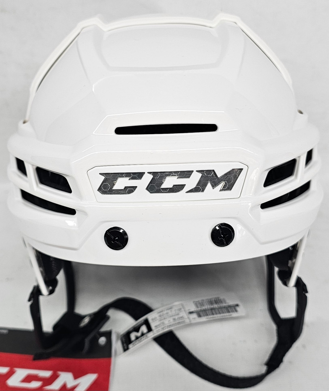 CCM SUPER TACKS X PRO STOCK HOCKEY HELMET WHITE MEDIUM BRAND NEW (2)(11209)