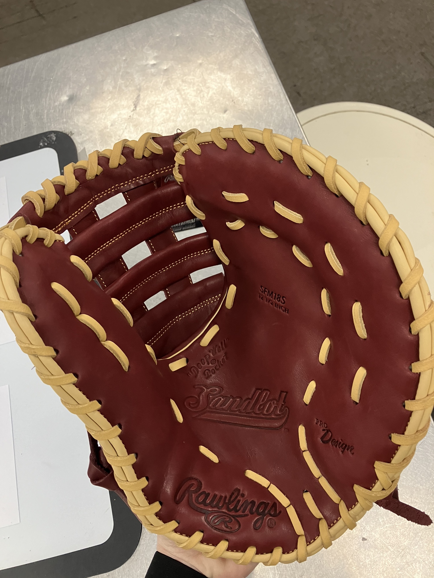 New First Base 12.5" Sandlot Series Baseball Glove