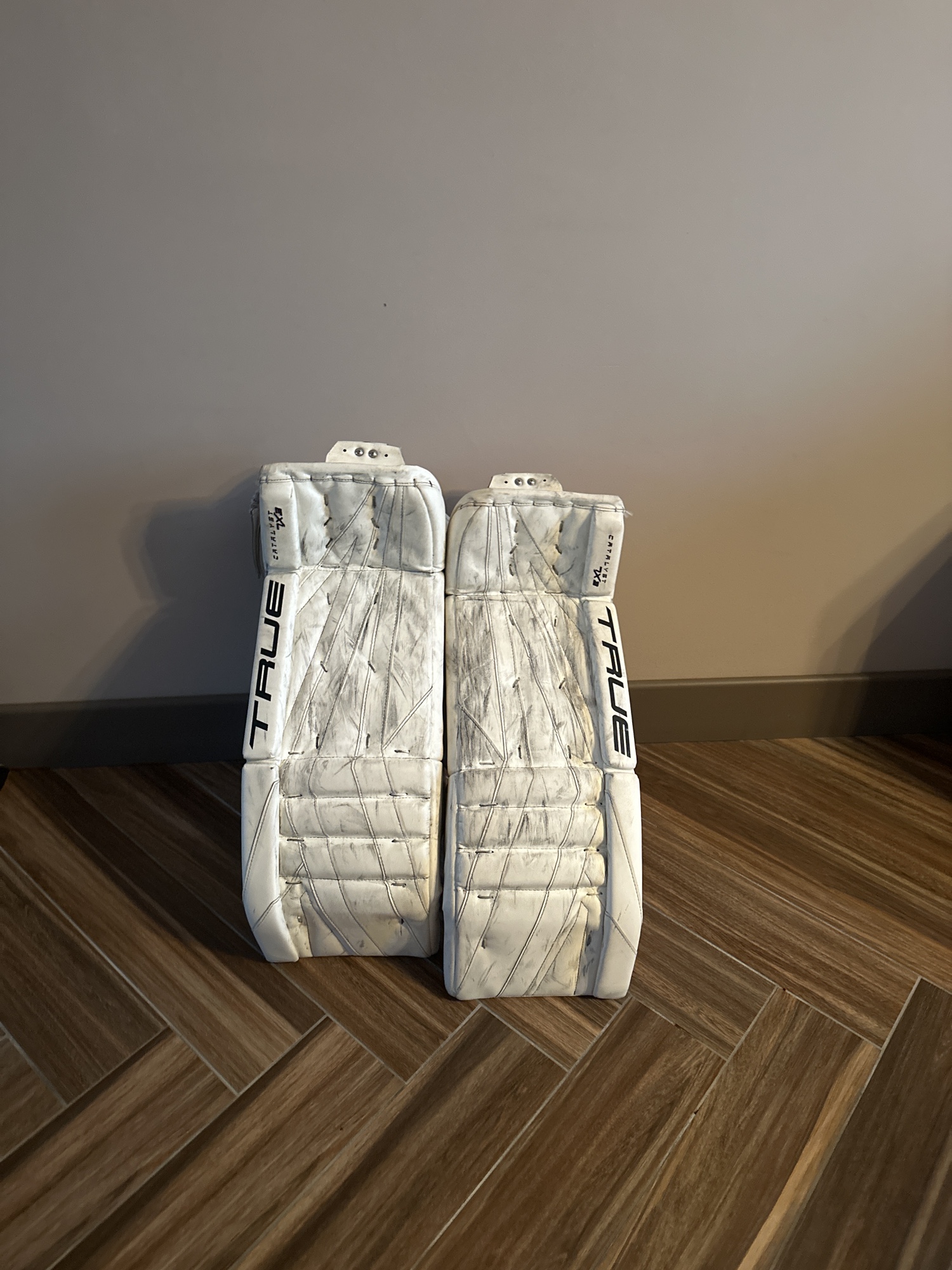 True 7x3 Goalie Leg Pads