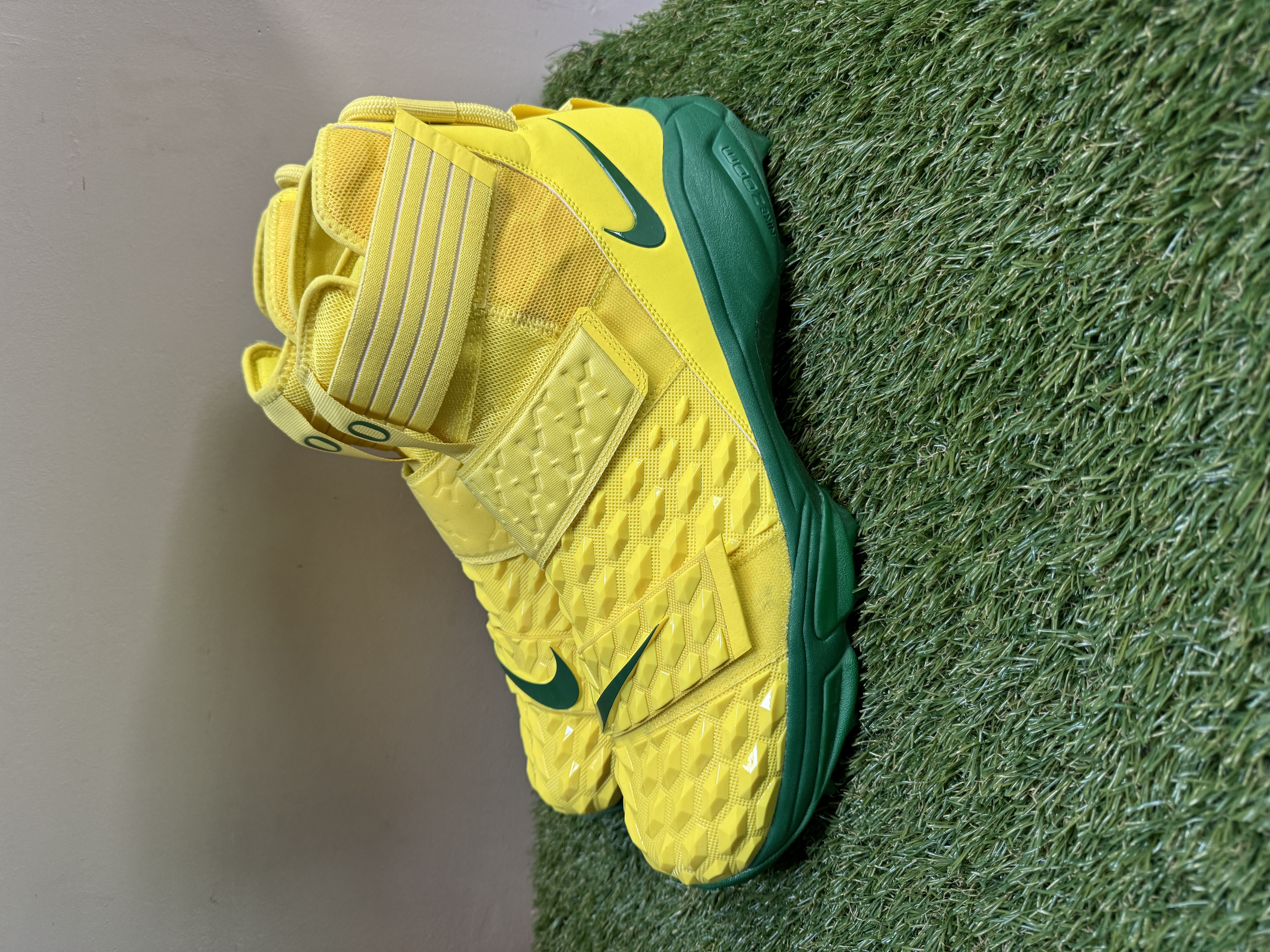 Nike Force Savage Elite 2 Shark SMU Team Issue Oregon Ducks Sample Cleats Men 17