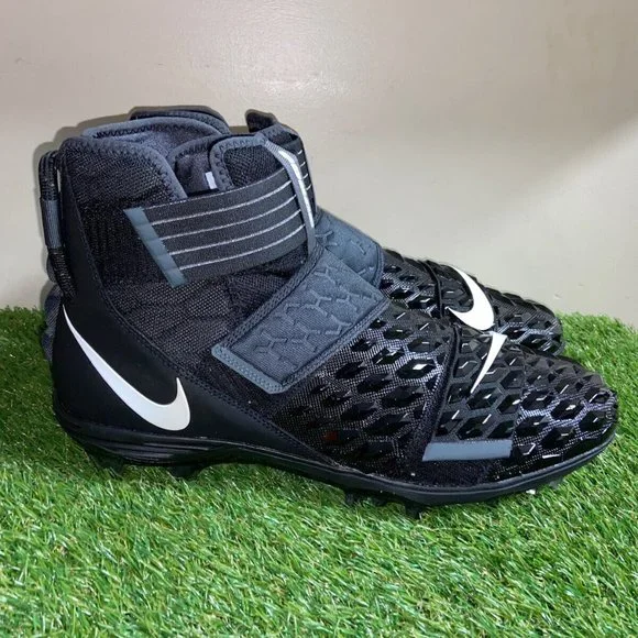 *SOLD* Nike Force Savage Elite 2 TD Football Cleats Black AH3999-001 Men's Size 18 NEW