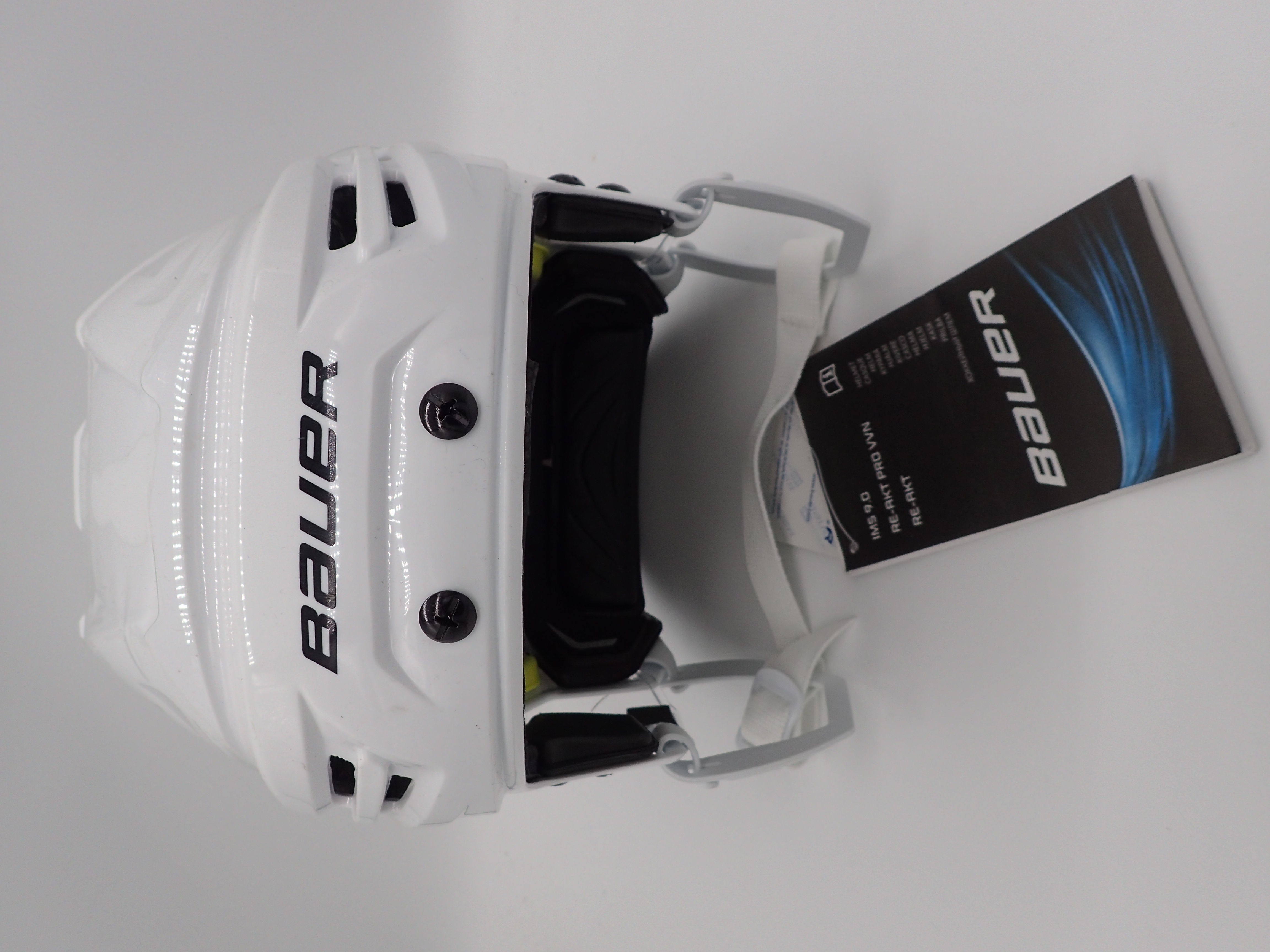 Pro Stock Bauer Hockey IMS 9.0 Helmet Senior Medium White Brand New