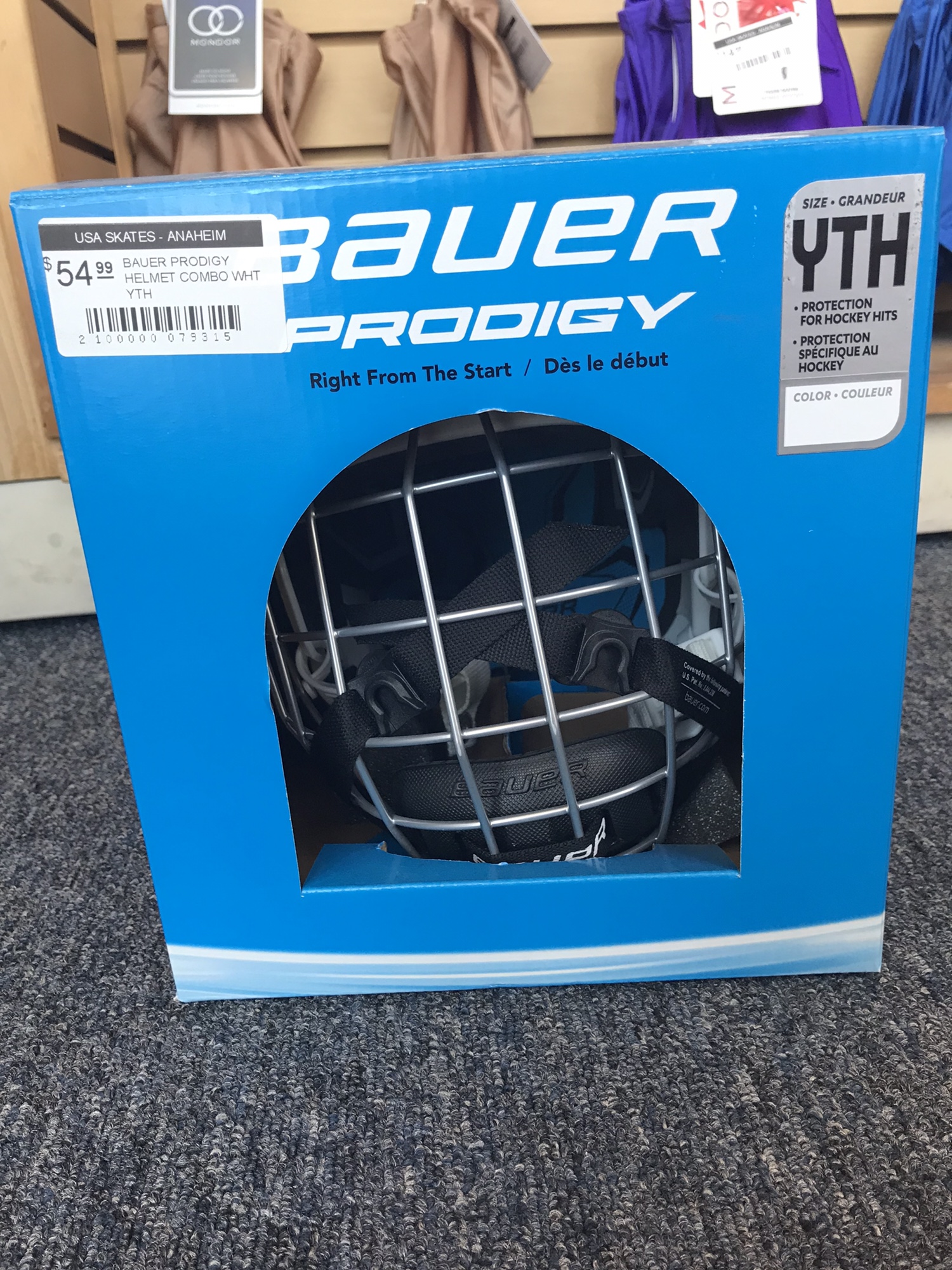 New Youth Bauer  Prodigy Helmet