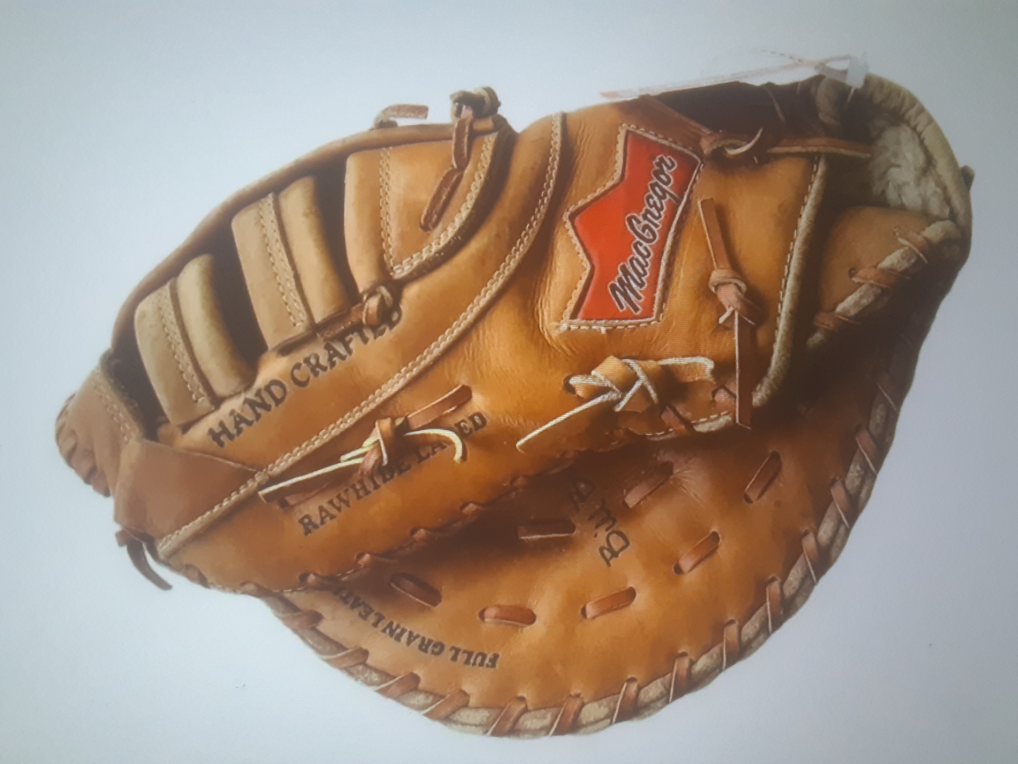 Used Right Hand Throw First Base Baseball Glove 12"