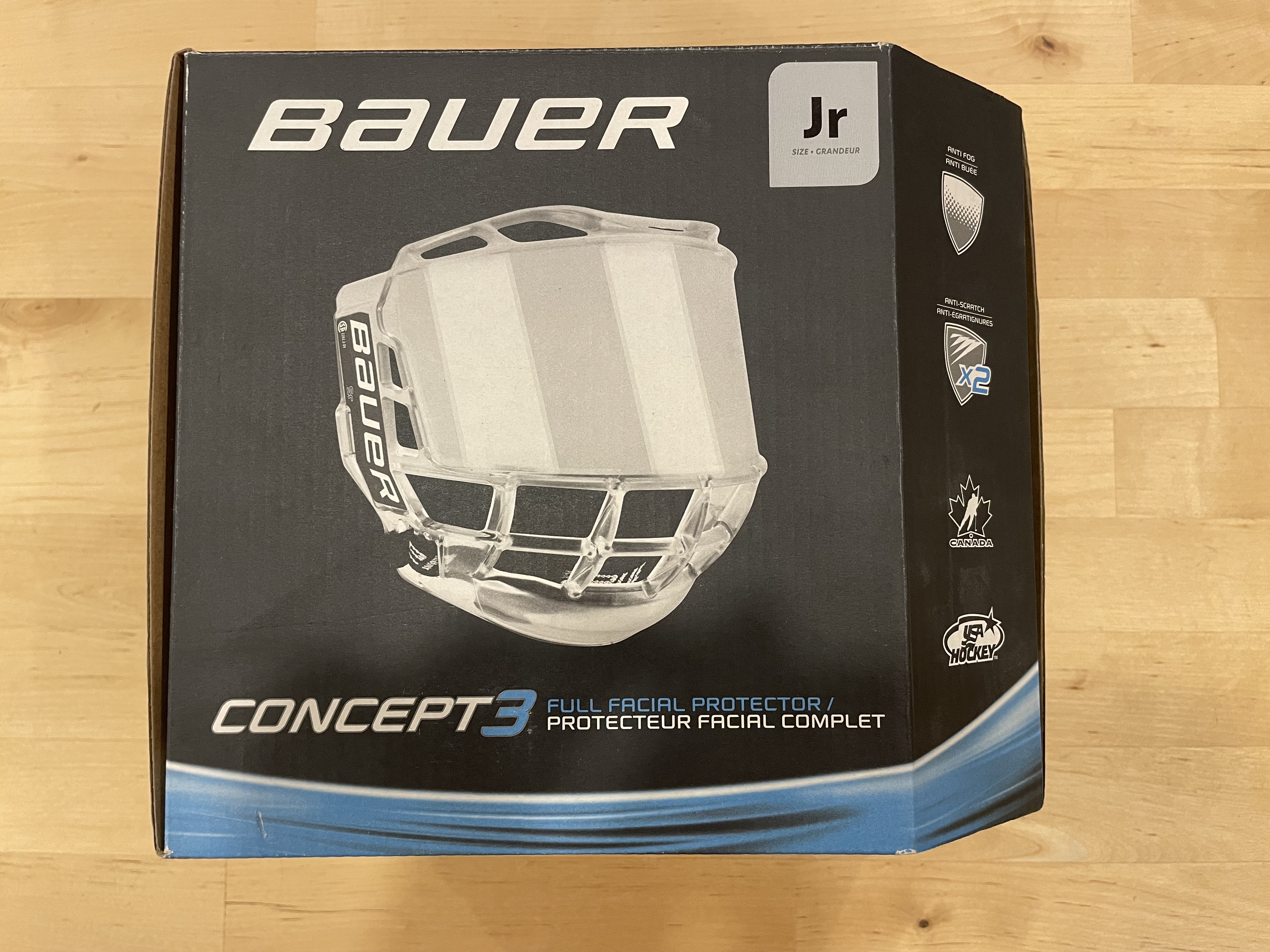 Bauer Concept 3 Junior Full Shield